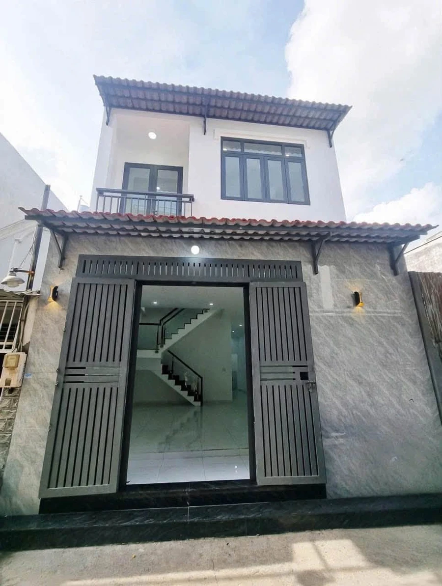 Nhà bán 2 tầng 81m² 3 phòng ngủ Huỳnh Thị Hai Q12 3,5 tỷ - Ảnh 1