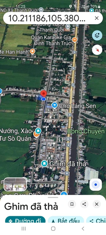Bán nhà 2PN Láng Sen, Vĩnh Thạnh, Cần Thơ 184m2, 1 tỷ 600