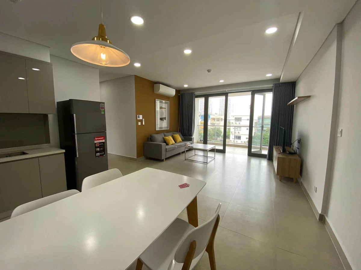 Cho thuê căn hộ SKY89 Quận 7, 89m2, 2PN 2WC, đầy đủ nội thất - Ảnh 1