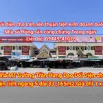 Bán nhà mặt tiền Trần Hưng Đạo đối diện chợ Lớn, 165m2, 17 tỷ - Ảnh thu nhỏ 1