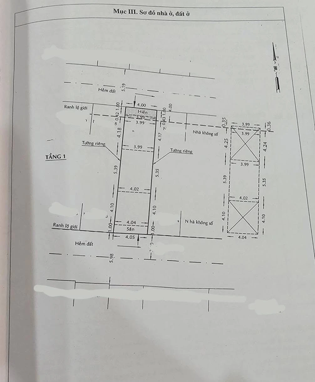Bán nhà 2 mặt tiền 4x16,5m Tân Phú 5 tỷ - Ảnh 1