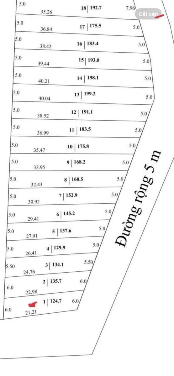 Bán lô góc đất nền 124m2 xã Long Điền, Bà Rịa - Vũng Tàu - Ảnh thu nhỏ 5