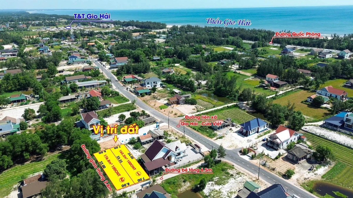Bán cặp lô liền kề Gio Hải 200m² 800 triệu/lô - Ảnh thu nhỏ 4