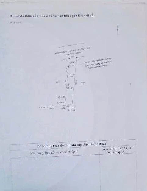 Bán đất ở Trừ Văn Thố 100 m2 - Ảnh thu nhỏ 3