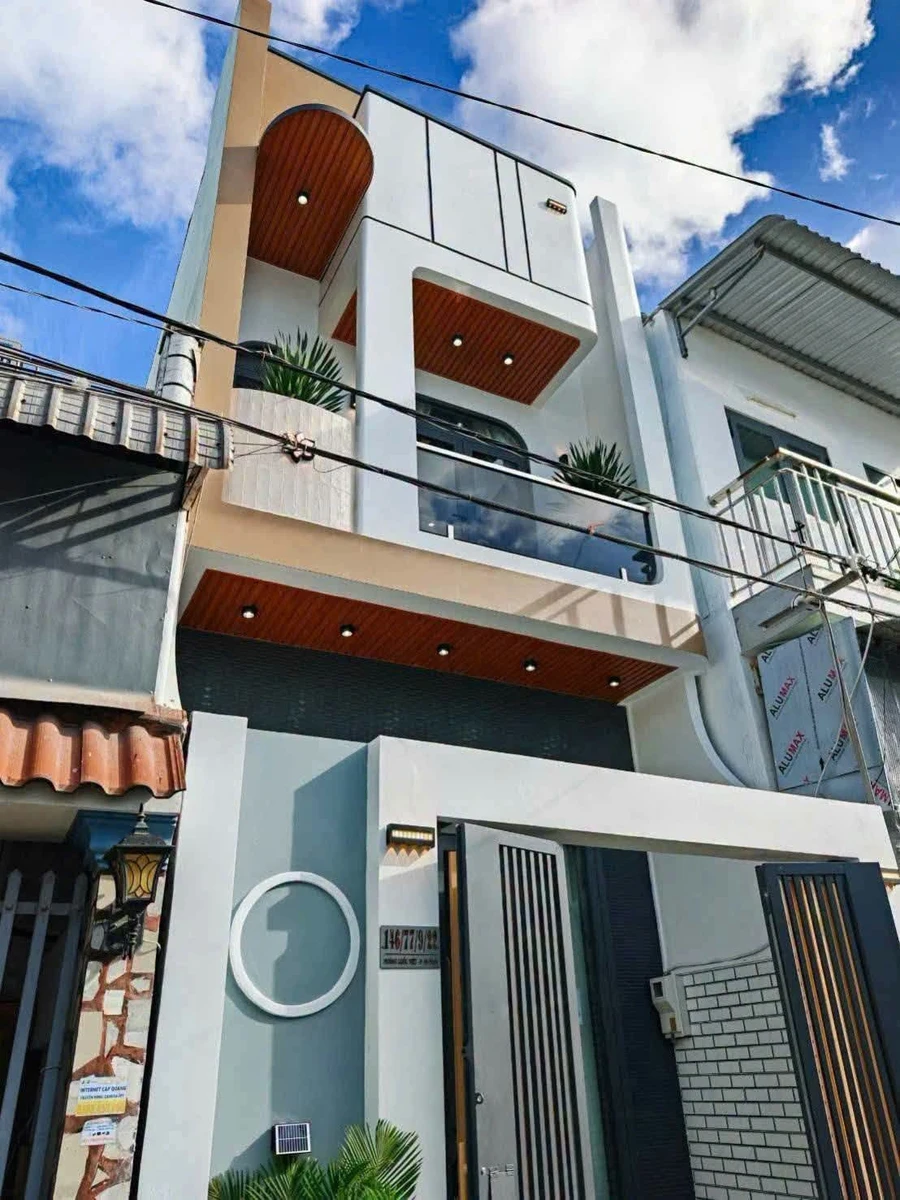Nhà trệt lầu mới xây đẹp, 2 PN, 84.8m², Cần Thơ - Ảnh thu nhỏ 2