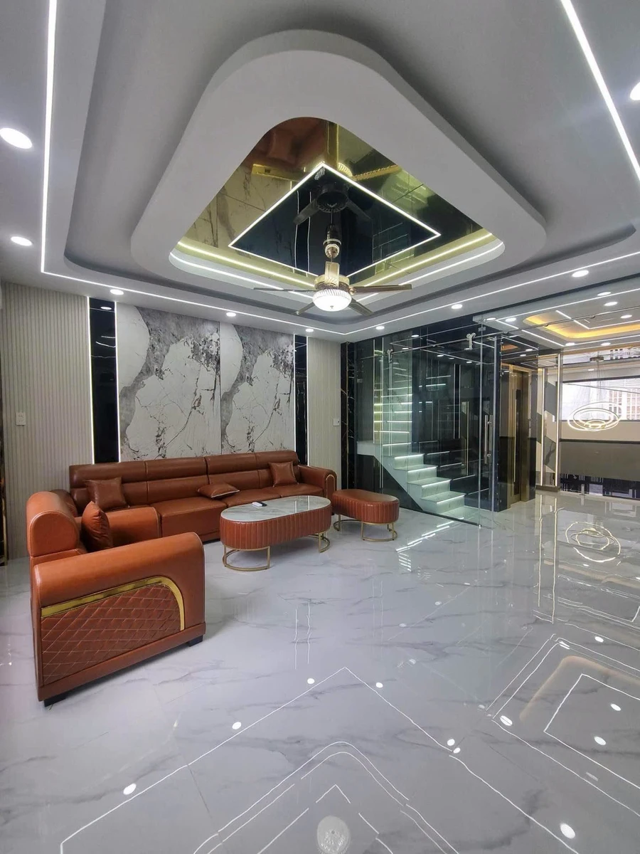 Bán nhà 5 tầng thang máy 73m2, 5PN 5WC đường Thới An 20, Quận 12 - Ảnh thu nhỏ 3