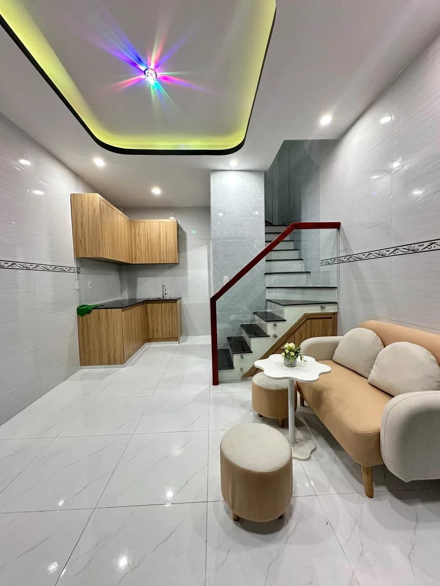Bán nhà hẻm 482 Phú Thọ Hòa, Tân Phú, 3,6x5m, 1 trệt 1 lửng 1 lầu, giá 2,8 tỷ - Ảnh thu nhỏ 3