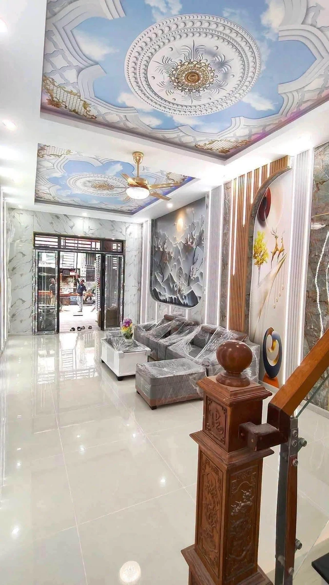 Bán nhà 1 trệt 1 lầu 87m2, 3PN, Bình Chuẩn, Thuận An, Bình Dương, giá 3,15 tỷ - Ảnh thu nhỏ 2