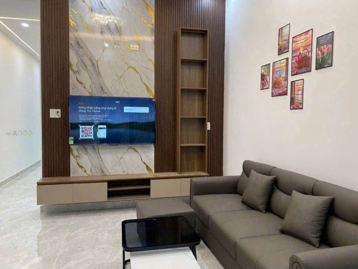 Bán nhà mới 100m² 2PN full nội thất, hẻm Vĩnh Phú 42, Thuận An, Bình Dương - 4,1 tỷ - Ảnh 1