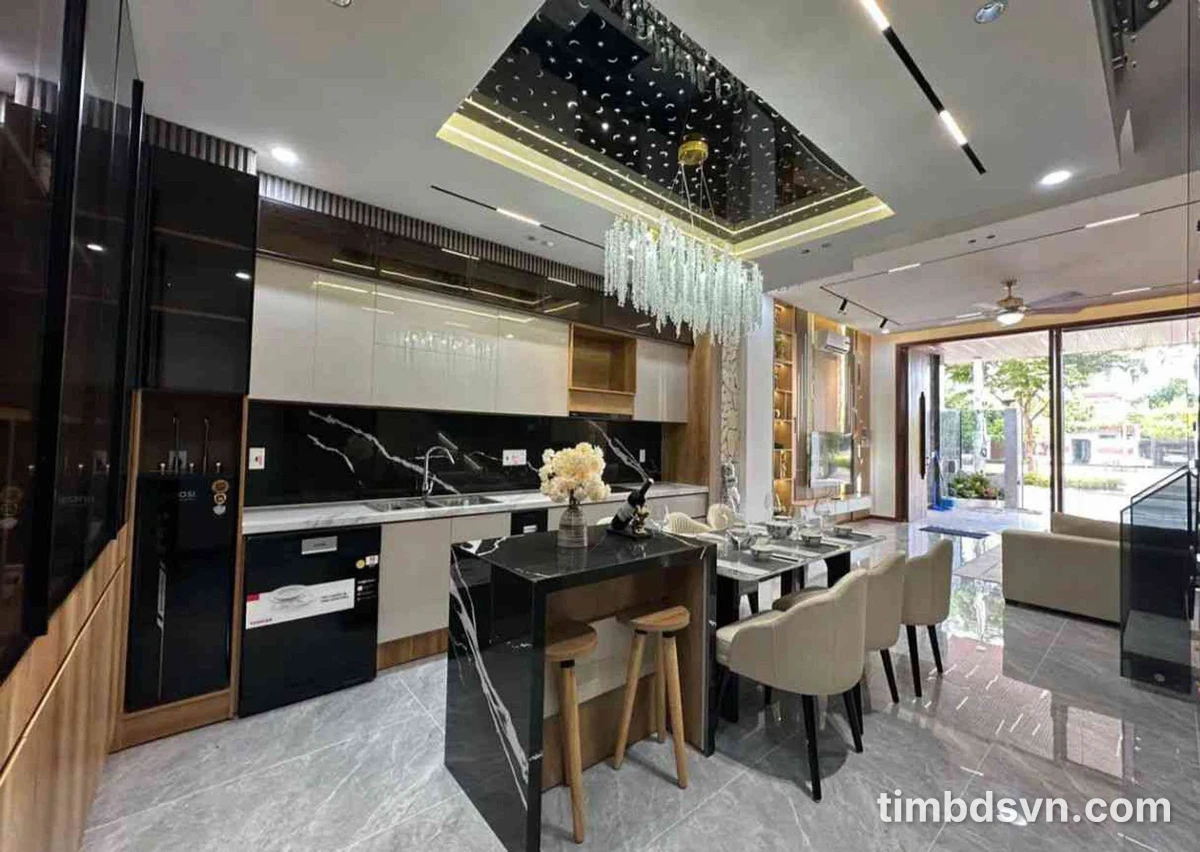 Bán nhà 3 tầng 279m2, 4 PN Hòa Xuân, Đà Nẵng - Ảnh thu nhỏ 4