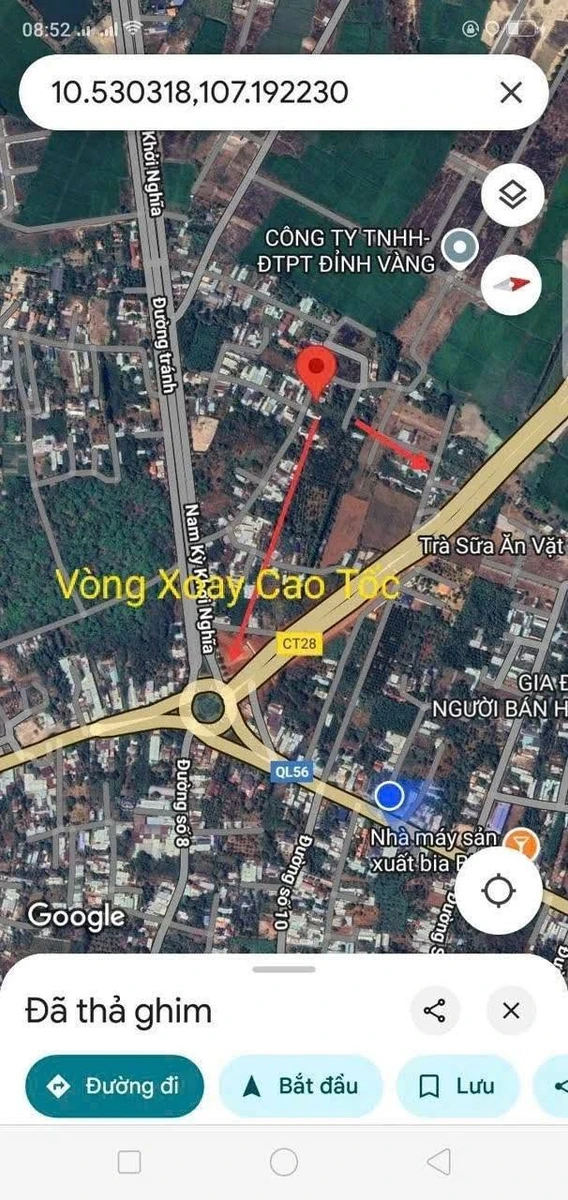 Bán gấp đất vườn 535m² 2 mặt tiền tại Hòa Long, Phường Tam Long, giá 3,2 tỷ - Ảnh thu nhỏ 5