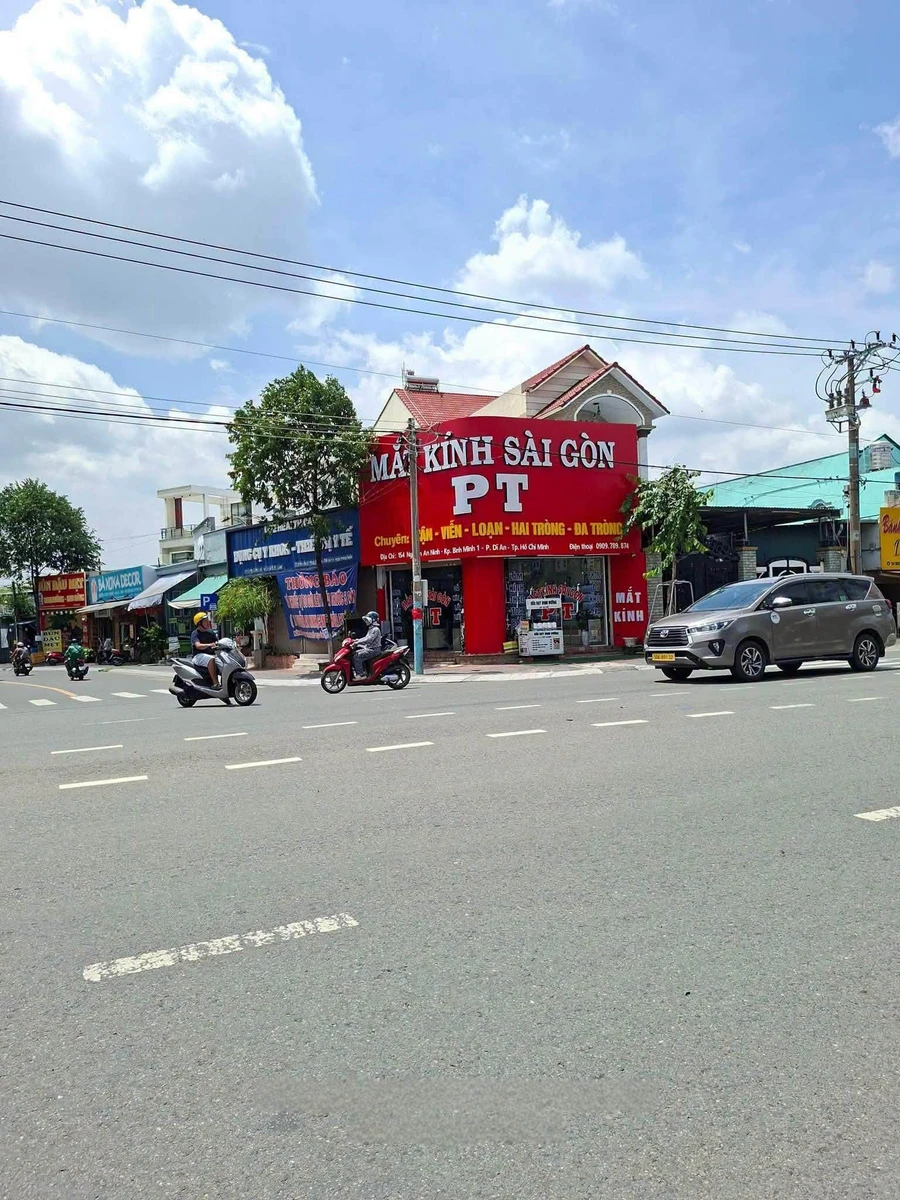 Bán góc 2 mặt tiền Nguyễn An Ninh, Dĩ An, 107m2 - Ảnh thu nhỏ 3