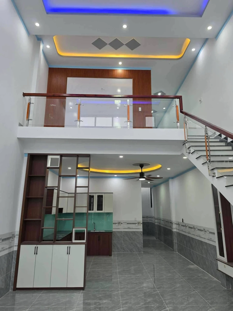Bán nhà gác lửng 3PN 100m² Hóc Môn, sổ riêng - Ảnh thu nhỏ 5