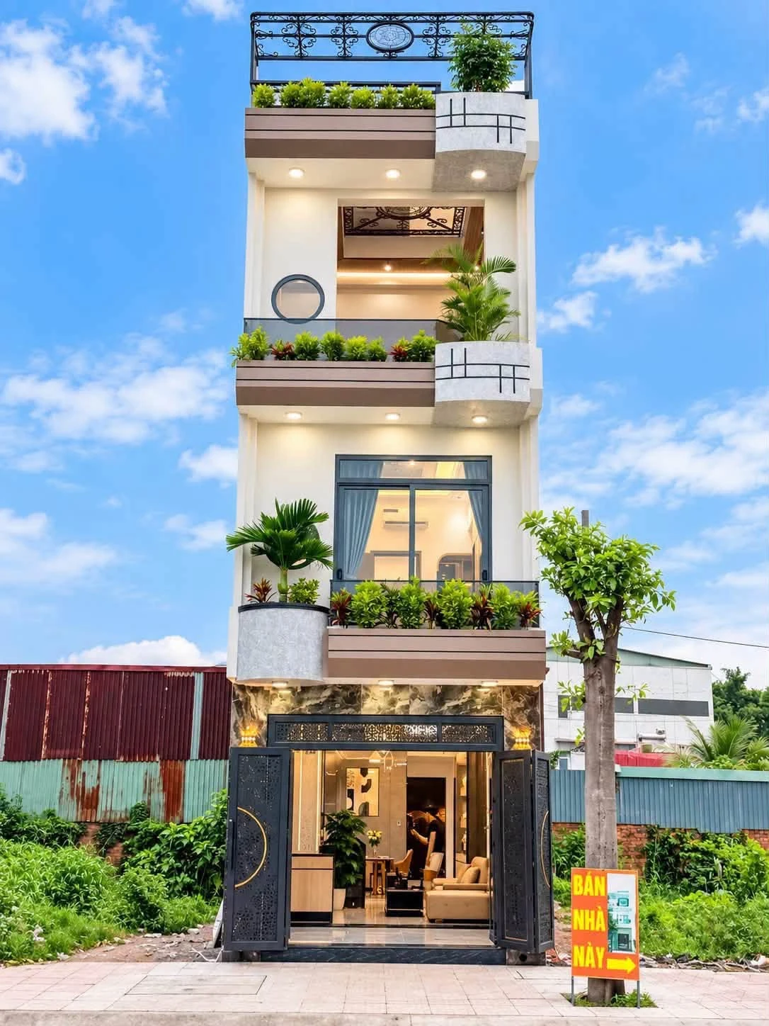 Bán nhà 1 trệt 2 lầu 64m² full nội thất An Phú, TP.HCM - Ảnh 1