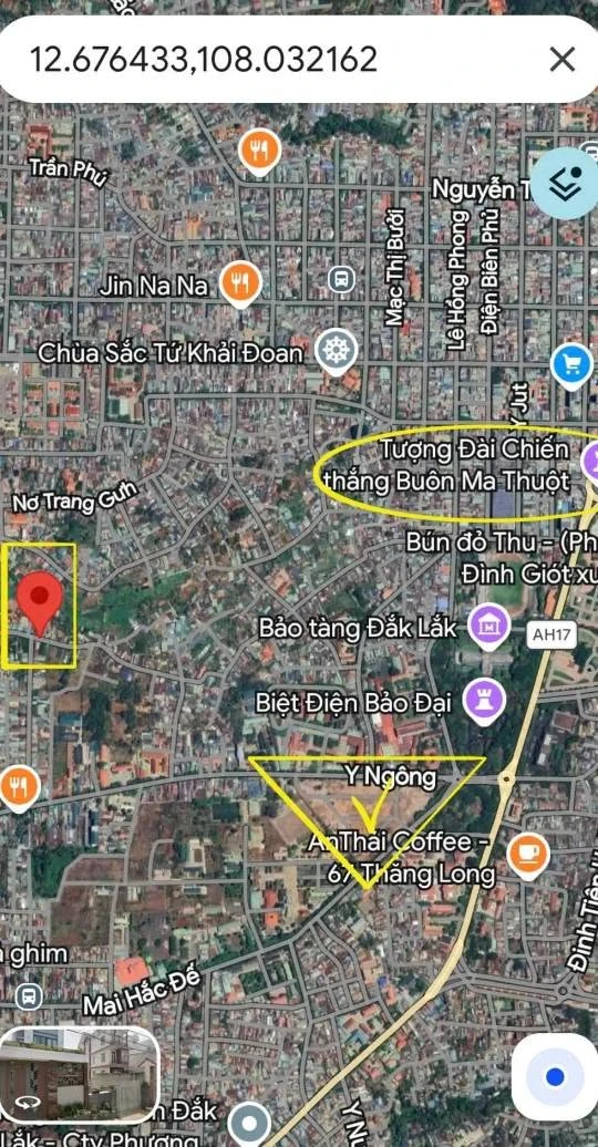 Bán lô đất mặt tiền Lương Thế Vinh 6,2x20m, Đắk Lắk - Ảnh thu nhỏ 3