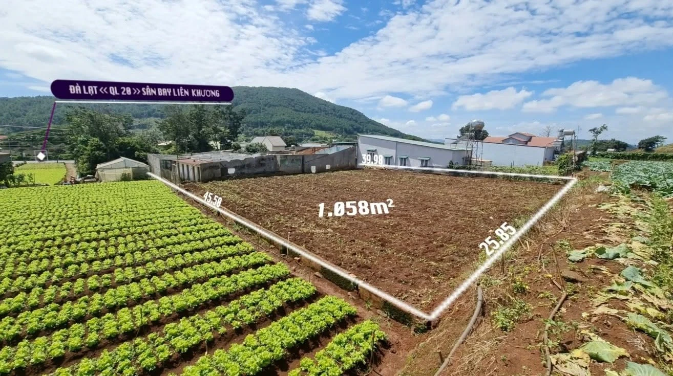 Bán đất 1058m2 (400m2 thổ cư) Hiệp Thạnh 2,8 tỷ - Ảnh 1
