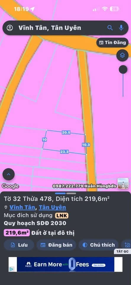 Bán đất Vĩnh Tân Tân Bình 200m² 1,9 tỷ - Ảnh thu nhỏ 5