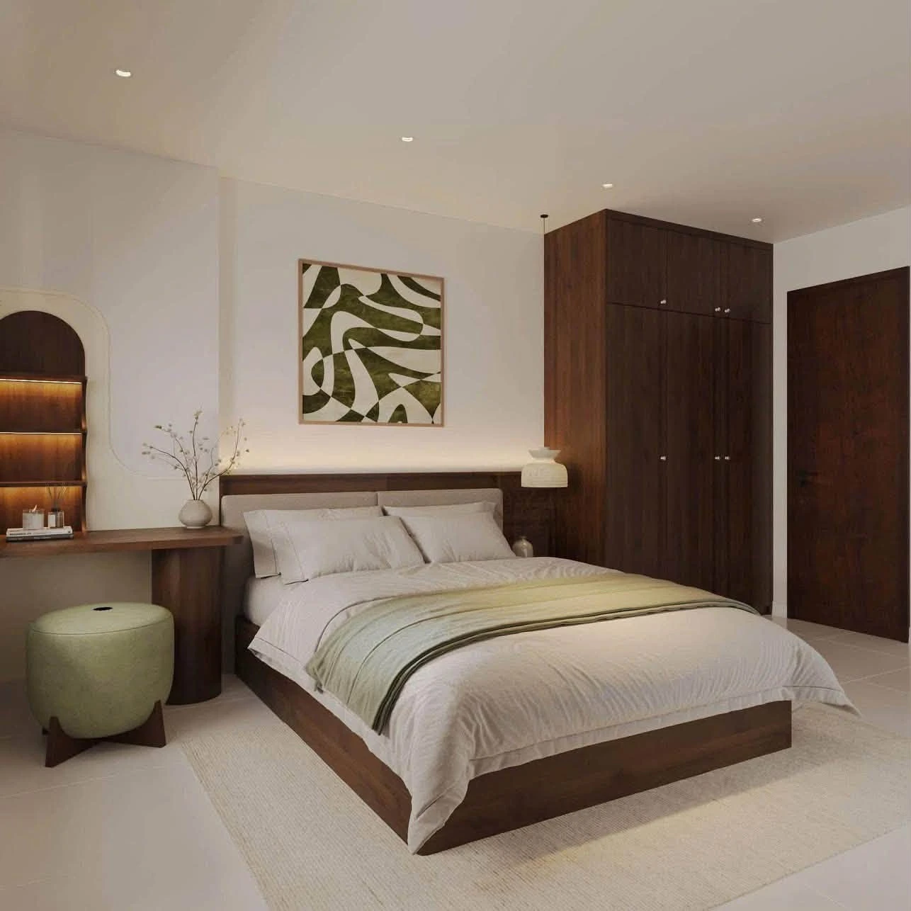 Cho thuê căn hộ 3PN, 88m2, Hud Phước Long, 25tr/tháng - Ảnh 1