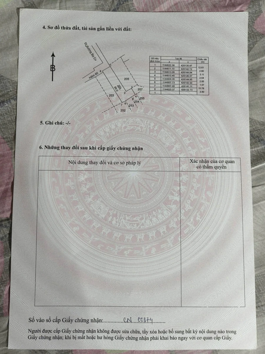 Bán nhà 1T 1L 69m2 hẻm Bạch Dương, Vũng Tàu - Ảnh thu nhỏ 2