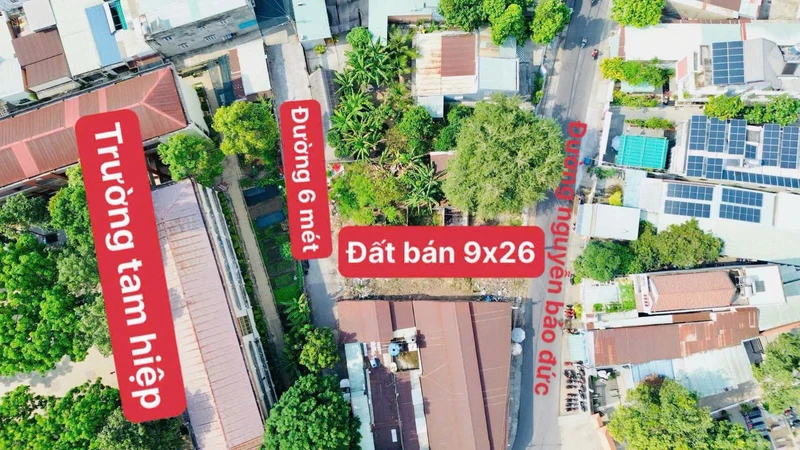 Bán đất 2 mặt tiền Nguyễn Bảo Đức Tam Hiệp, 240m2, 7 tỷ 990 triệu