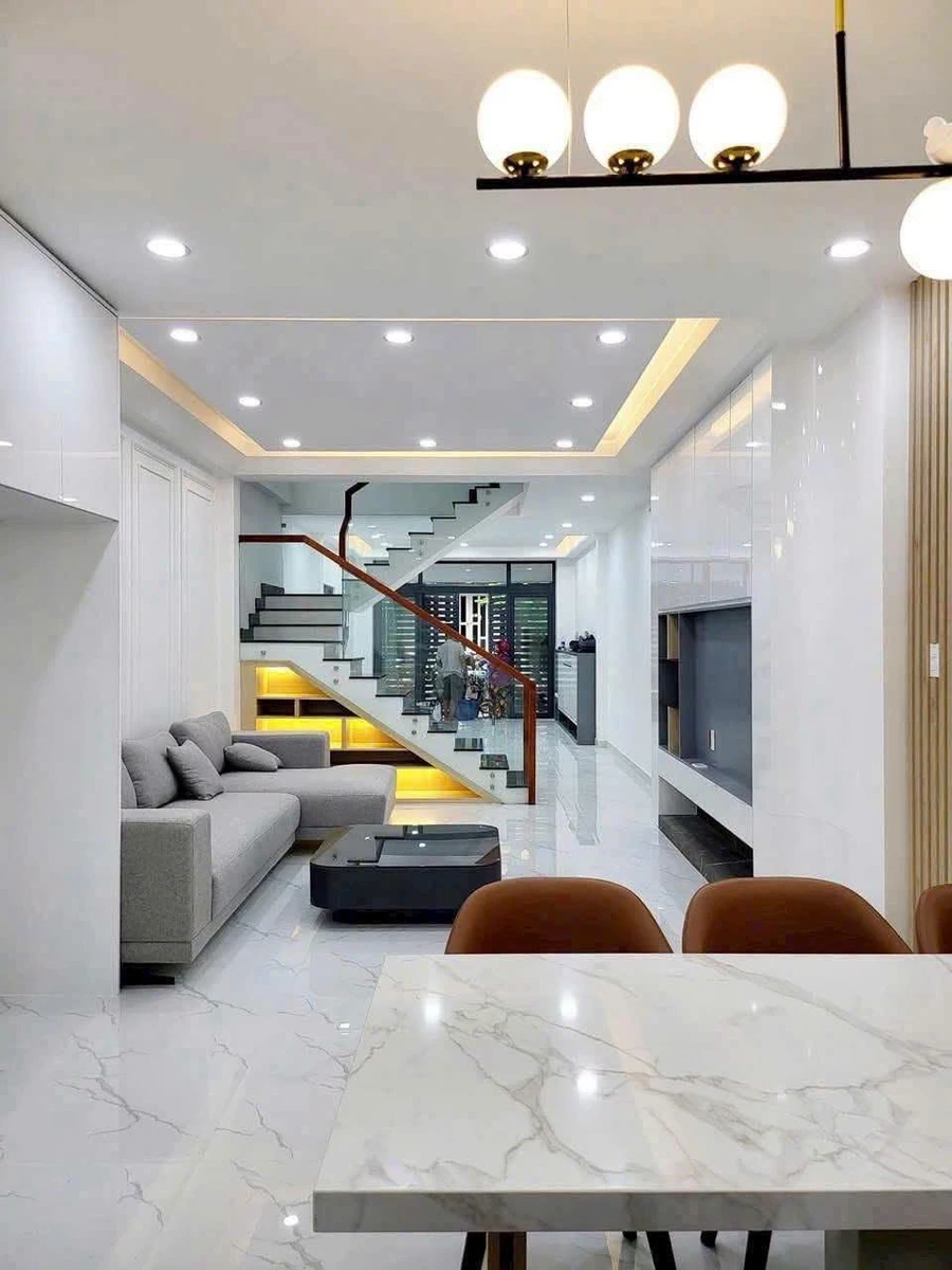 Bán nhà Hóc Môn 100m² 3 phòng ngủ gần Chợ Ba Bầu 5.2 tỷ - Ảnh 1
