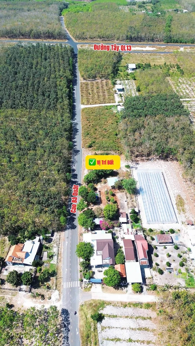 Bán đất thổ cư 50m² Cao Bá Quát, Bình Dương 760 triệu - Ảnh thu nhỏ 2