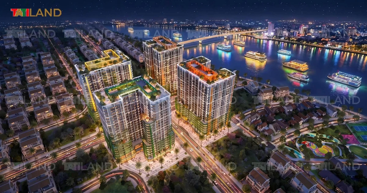 Bán căn hộ sân vườn 3PN 126m2, view pháo hoa, Đà Nẵng - Ảnh thu nhỏ 4