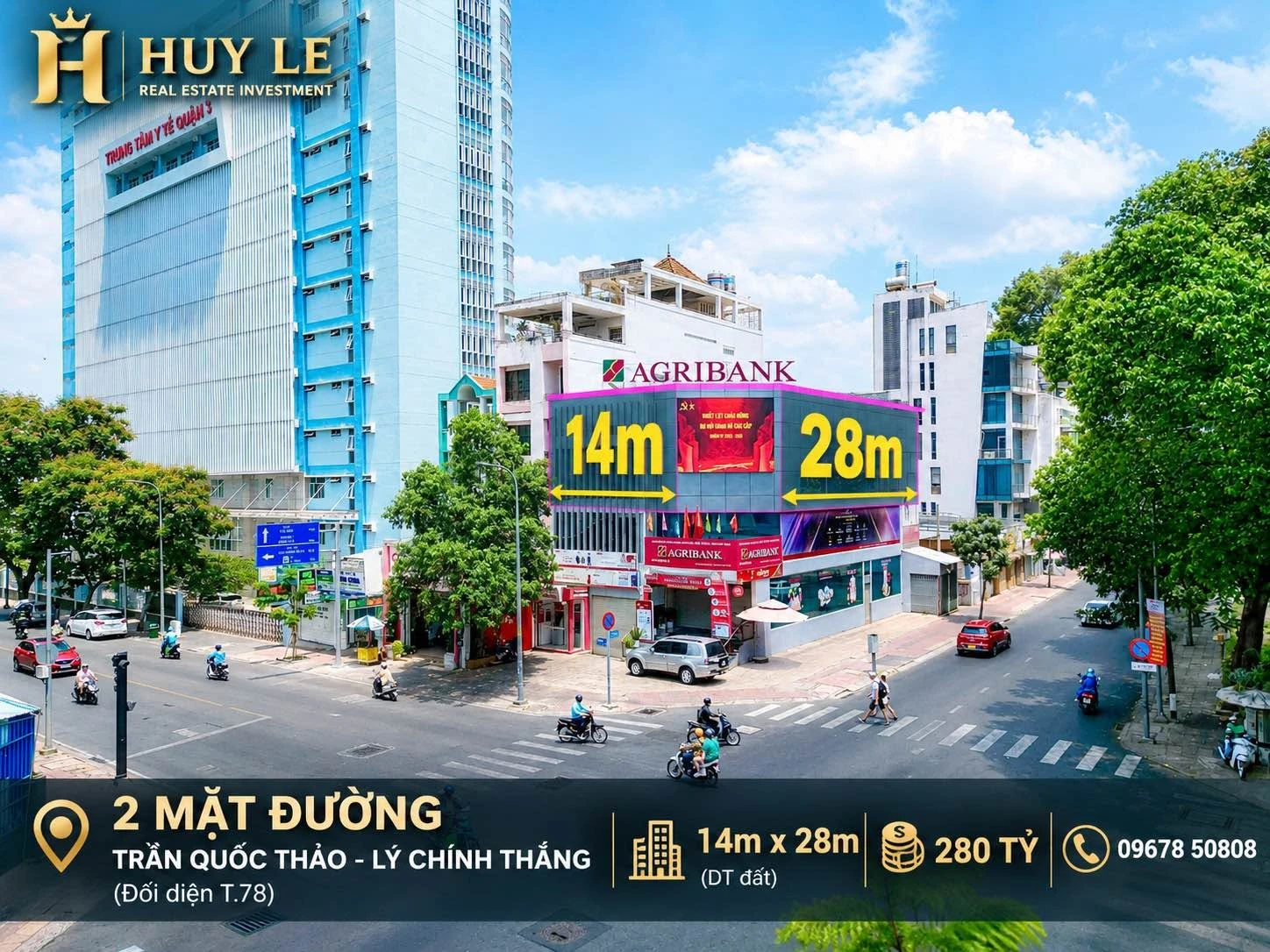 Bán nhà 2 mặt tiền Trần Quốc Thảo 412,9m2 Quận 1 - Ảnh 1