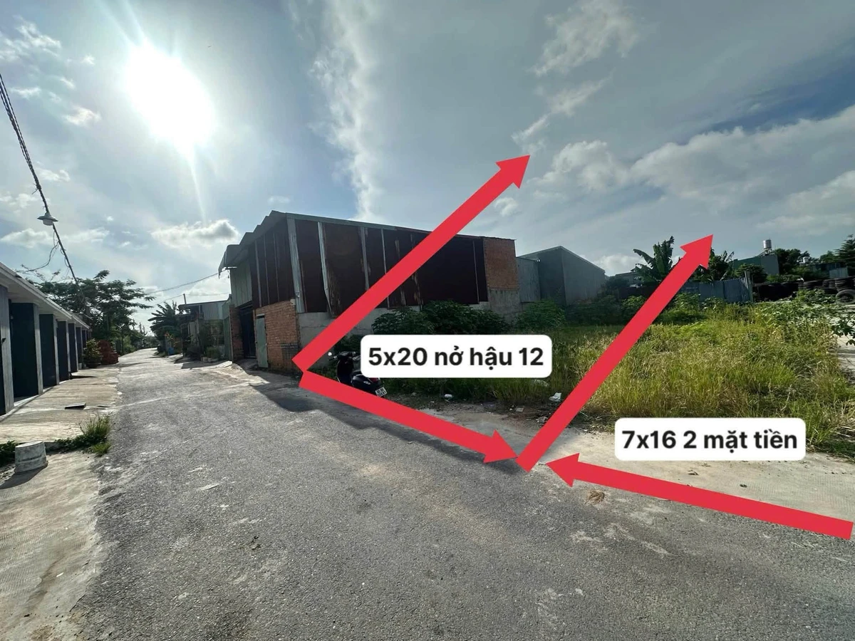 Bán lô đất sổ riêng thổ cư 100m² Trục 16 - Ảnh thu nhỏ 2