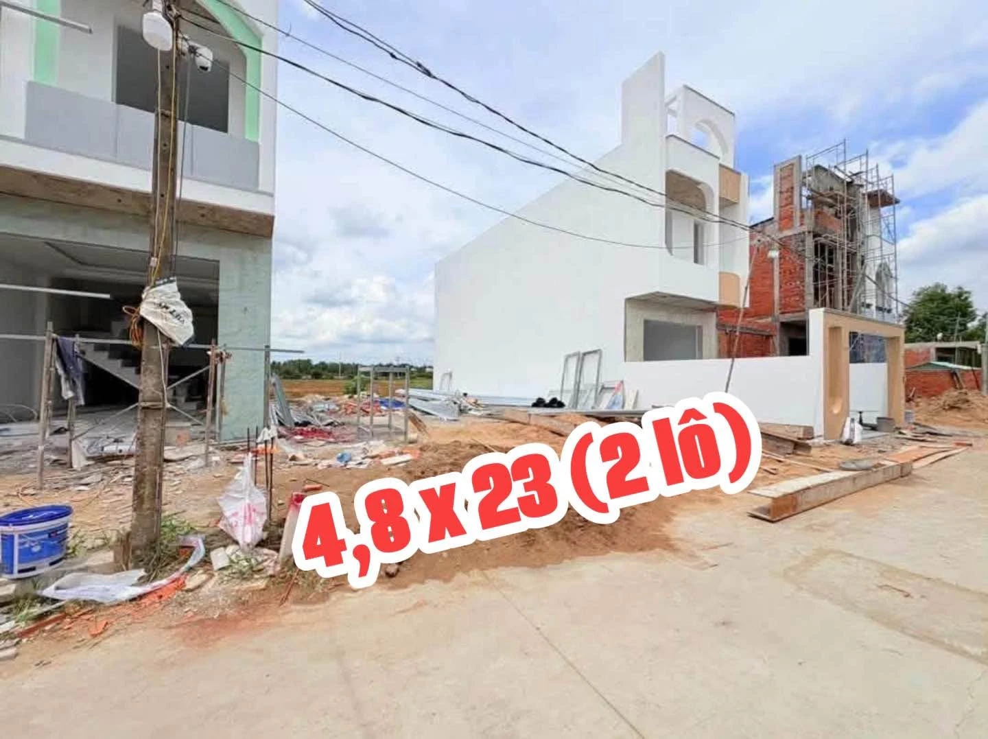 Bán 2 nền đất Bến Lức 110m² - Ảnh 1