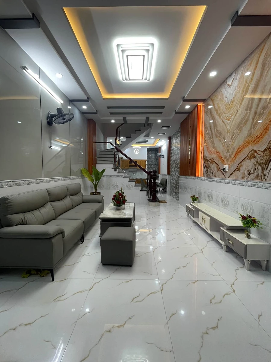 Nhà 4 tầng 58 m² 4PN 5WC Khu Tên Lửa Bình Tân - Ảnh thu nhỏ 2