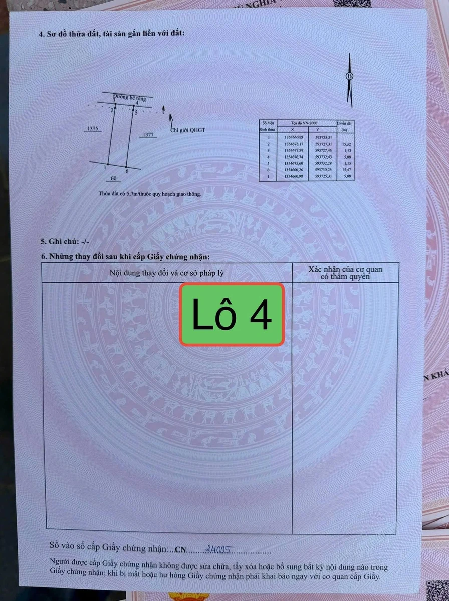 Bán đất 82m2 ngang 5m giá 1,89 tỷ tại Diên An, Khánh Hòa - Ảnh thu nhỏ 5