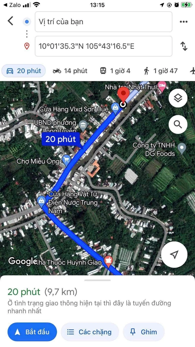 Bán đất mặt tiền Bùi Hữu Nghĩa 858,7m2, Bình Thủy, Cần Thơ, giá 10 tỷ - Ảnh thu nhỏ 2