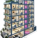 Bán đất Thạnh Mỹ Lợi 144m² đối diện One Verandah 80 tỷ - Ảnh thu nhỏ 2