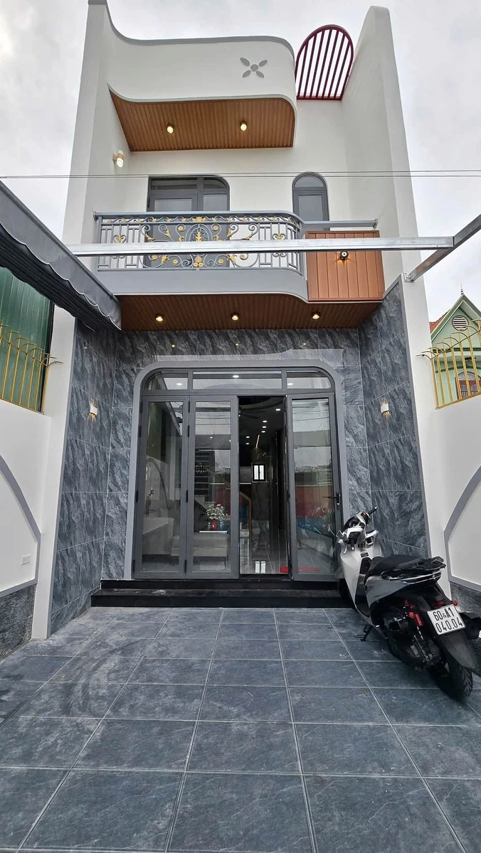 Bán nhà 1 trệt 1 lầu 80m2, 4 phòng ngủ gần Cây xăng 26, Biên Hòa, Đồng Nai - Ảnh thu nhỏ 2