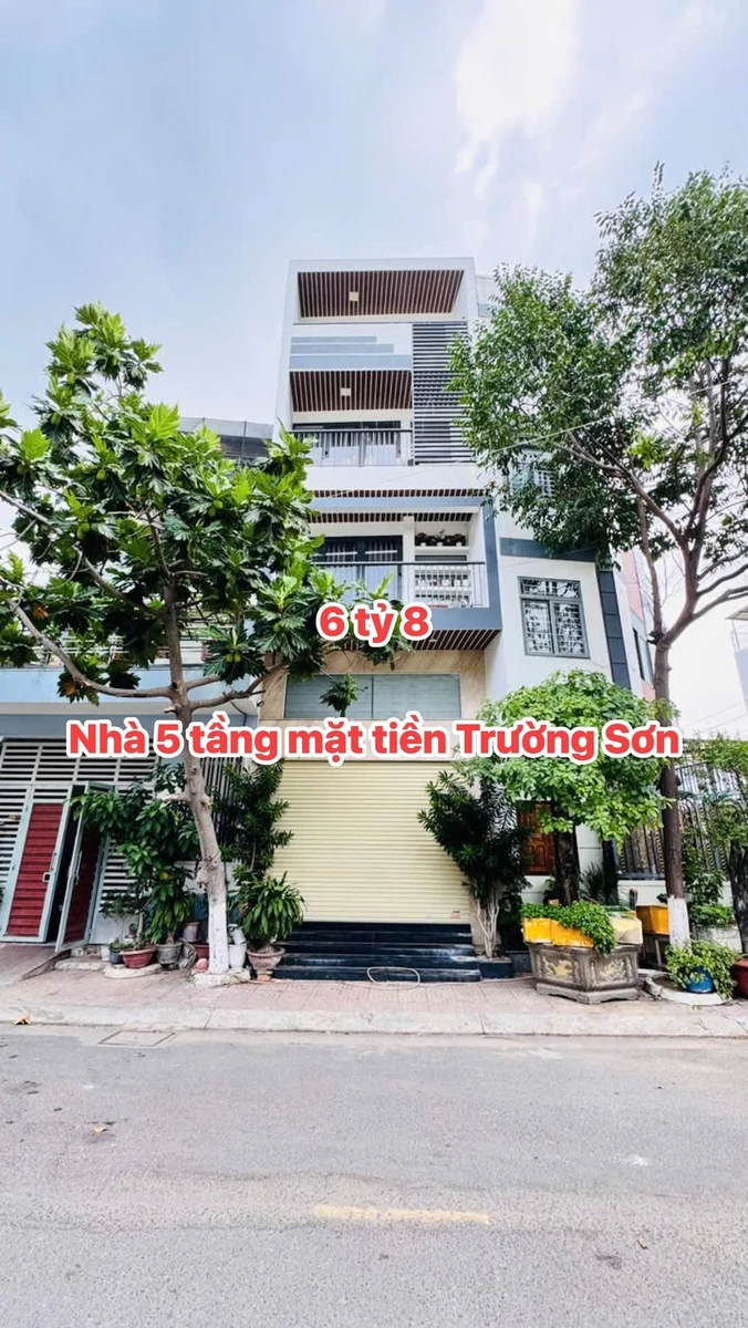 Bán nhà 5 tầng mặt đường Trường Sơn, Nha Trang, 91.3m2 - Ảnh 1