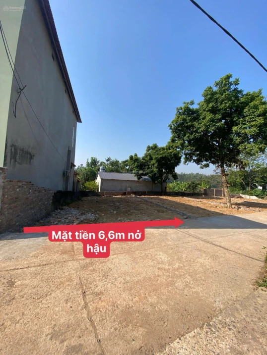 Bán lô đất đẹp xã Trung Mỹ, Bình Xuyên, gần khu công nghiệp Bá Thiện 99m2 MT 6,6m nở hậu giá 950tr - Ảnh 1