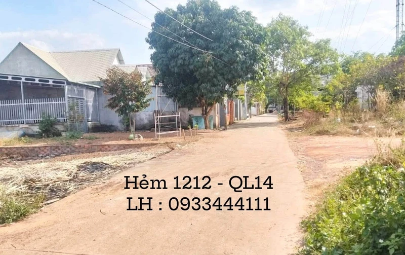 Bán đất Đồng Xoài Bình Phước 1250m2 1tỷ450