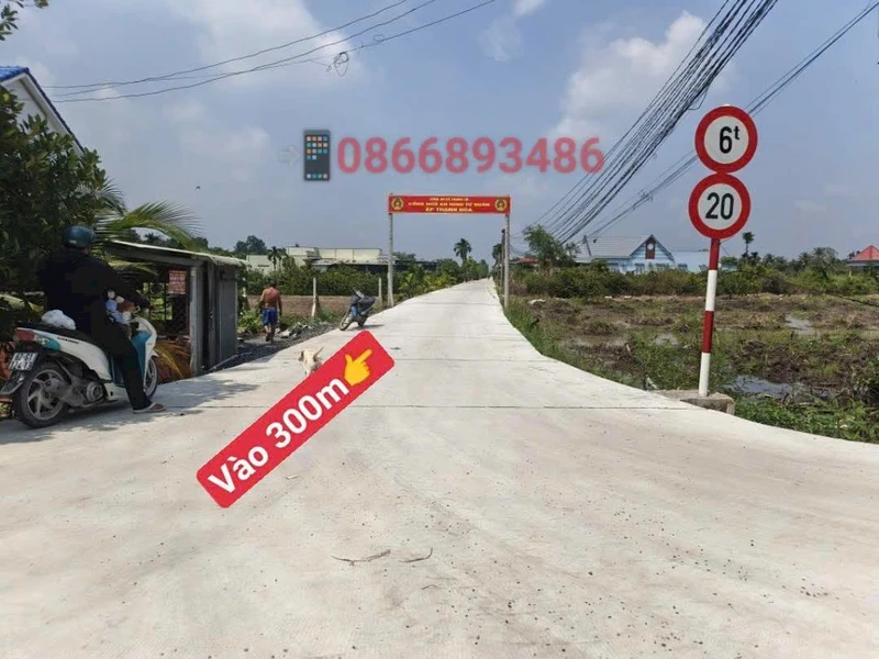 Bán 500m² đất vườn giá 690 triệu tại Thạnh Hòa, Bến Lức, Long An