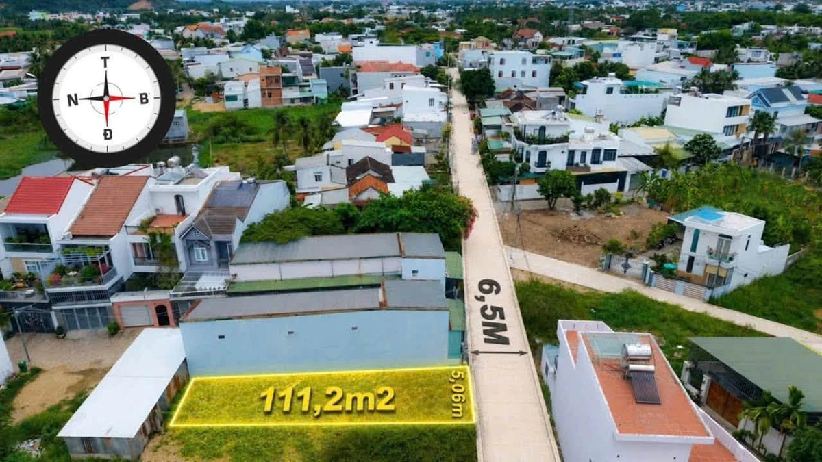 Bán lô đất 111,2m² Thái Thông, Nha Trang 3,75 tỷ - Ảnh 1
