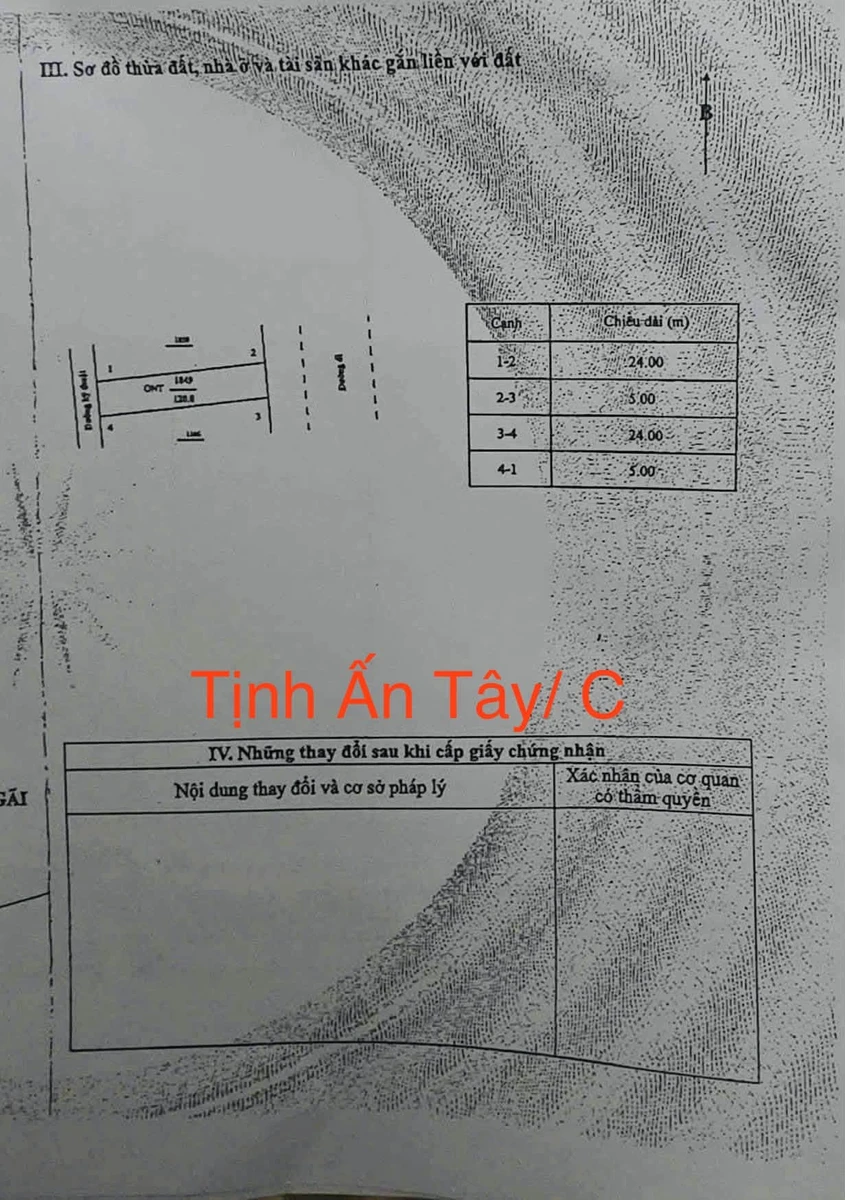 Bán nhà cấp 4 mặt tiền Liên Hoàn 120m² Tịnh Ấn Tây - Ảnh 1