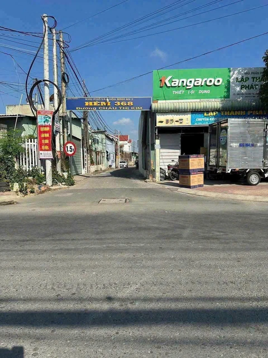 Bán đất thổ cư hẻm xe tải 279m2 đường Châu Thị Kim, Tân An, Tây Ninh giá 1,9 tỷ - Ảnh 1