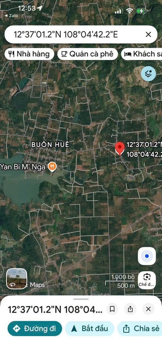 Bán đất mặt tiền đường 19/5 nối dài, Thôn 86, Buôn Huê, Buôn Ma Thuột giá 599 triệu - Ảnh thu nhỏ 5