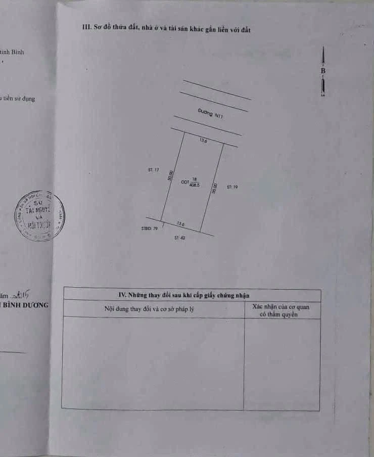 Bán đất mặt tiền N11 TĐC Phú Mỹ 408m² giá 9 tỷ - Ảnh 1