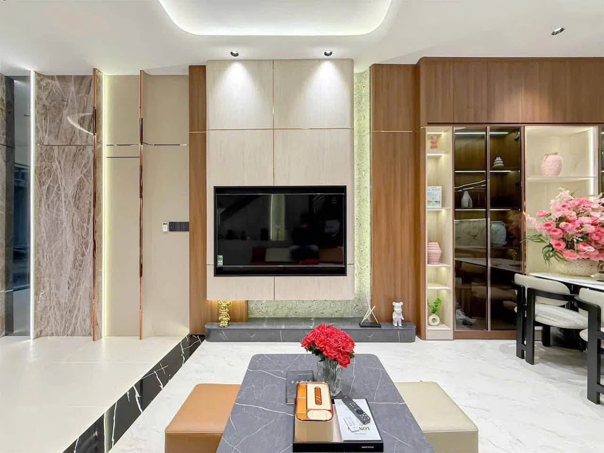 Bán nhà phố hiện đại 3 lầu, 59.8m², Huỳnh Thị Đồng, Bình Tân - Ảnh thu nhỏ 4
