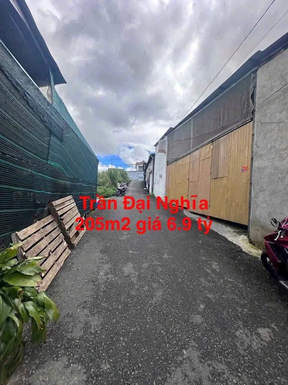 Bán đất 205m2 Trần Đại Nghĩa, Đà Lạt, 6.9 tỷ - Ảnh 1