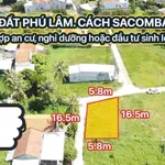 Bán lô đất đẹp gần Sacombank Phú Lâm - lô góc 650tr - Ảnh thu nhỏ 1