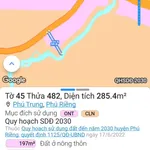 Bán đất Đồng Phú Bình Phước 280m2 250 triệu - Ảnh thu nhỏ 3