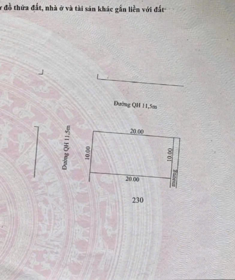 Bán lô góc 200m2 Thanh Vinh, Huế, 7 triệu/m2 - Ảnh thu nhỏ 4
