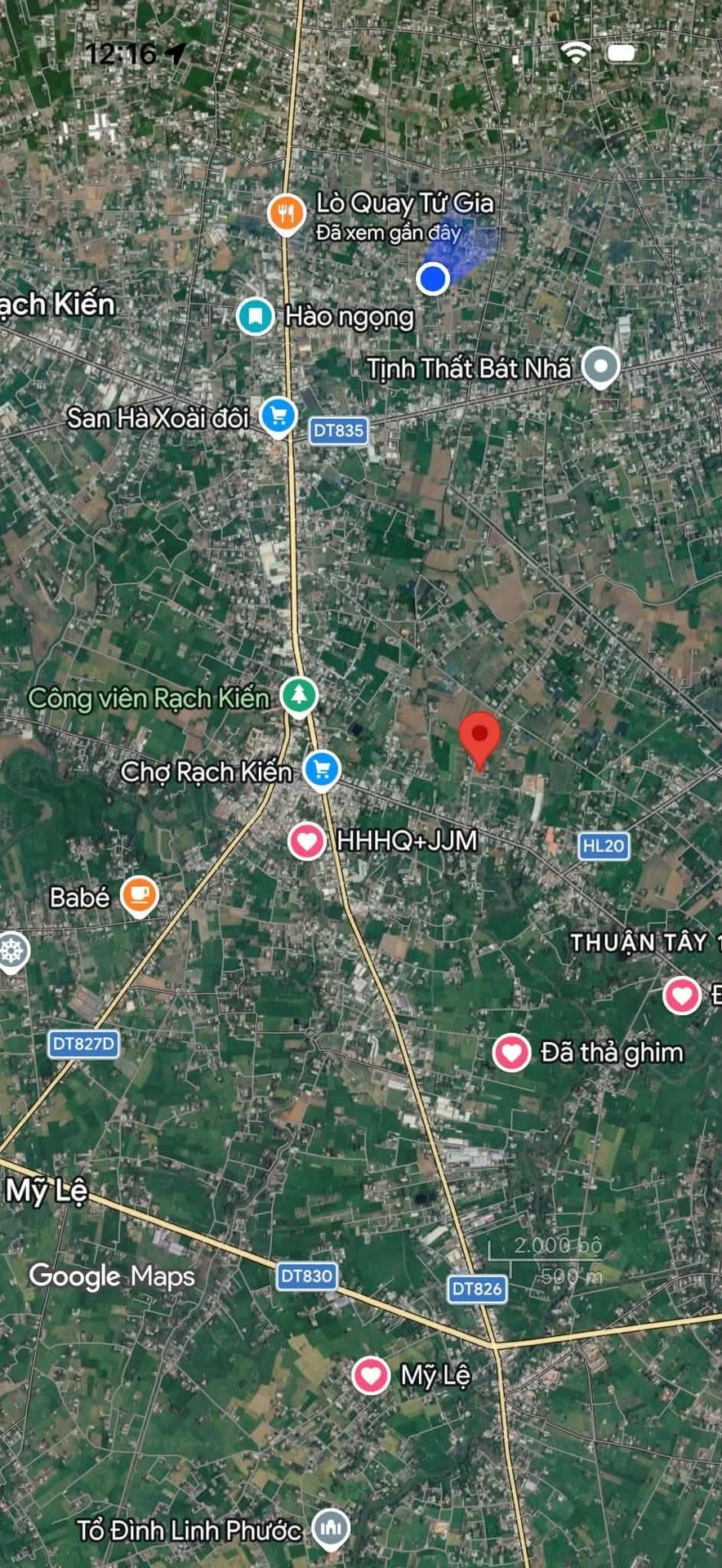 Bán 2 lô đất mặt tiền Mai Văn É, 145m², Nhà Bè - Ảnh 1